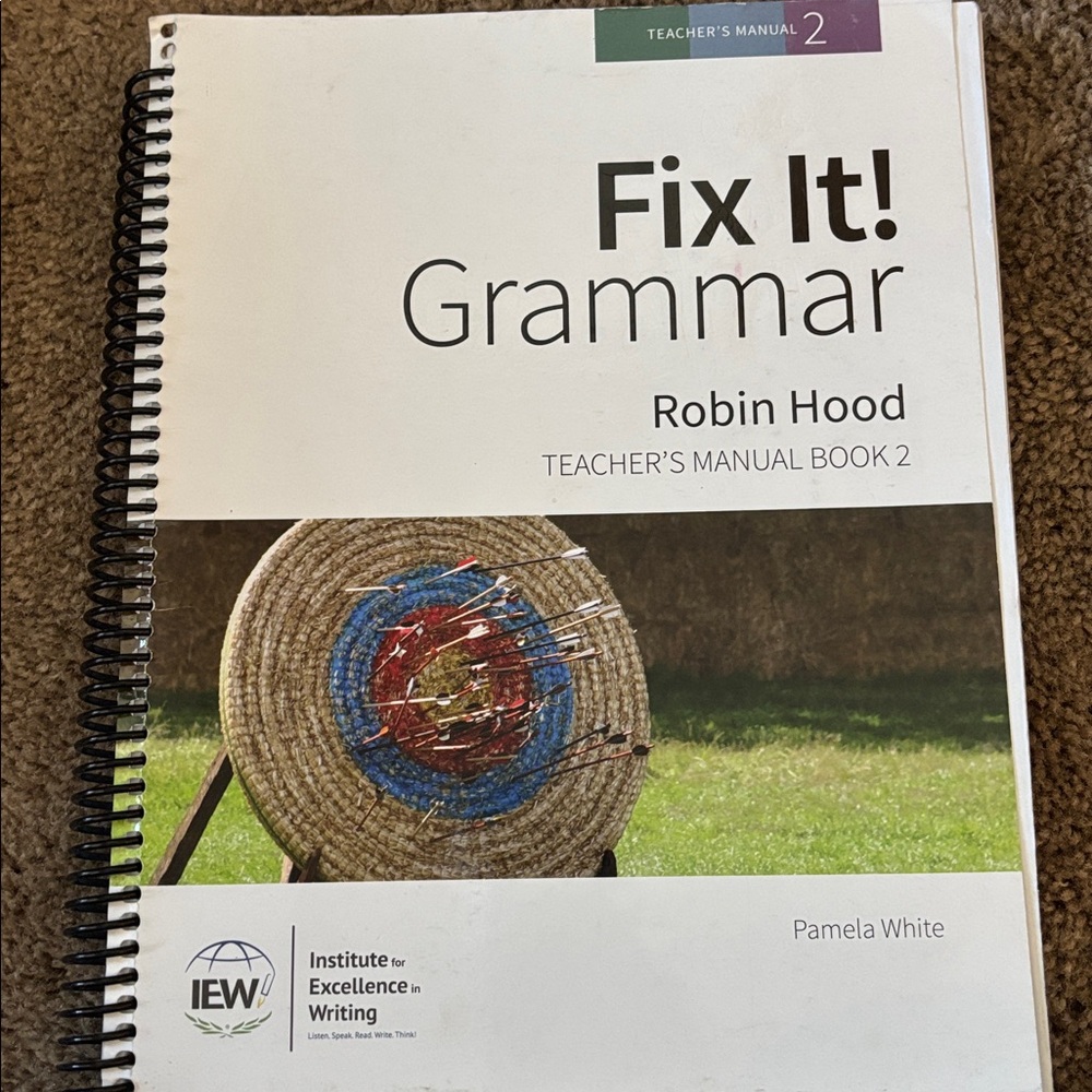 Fix it! Grammar Robin Hood Teacher’s manual book 2